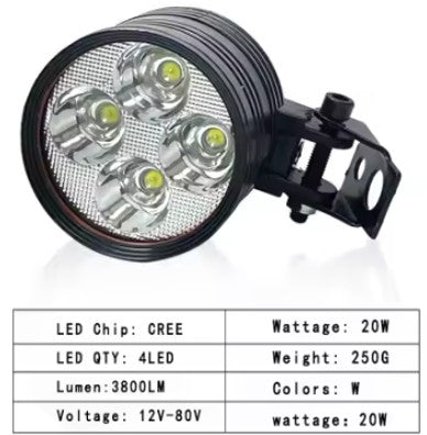 Accessories_ ضوء كشاف 4 عدسات