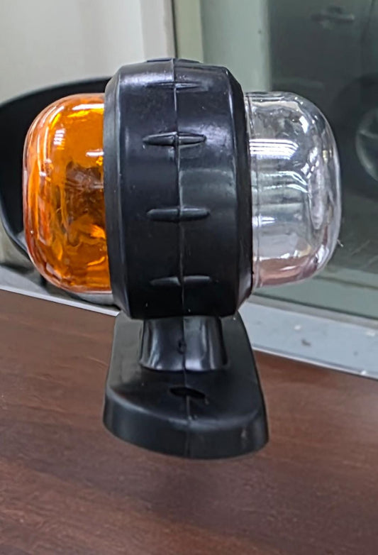 Accessories_ Small double side light - white and orange ضوء مزدوج الجهات أبيض و برتقالي